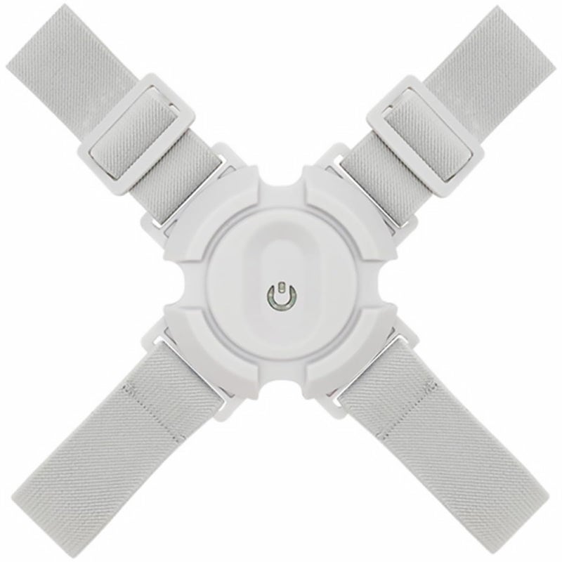 Posture Corrector Belt Intelligent Back Support For Humpback Prevention White - Image 2