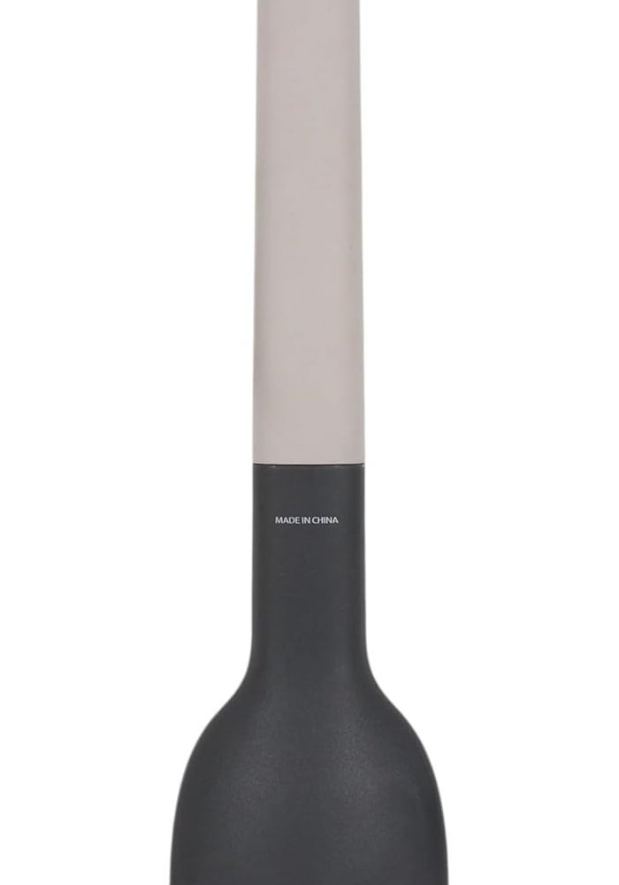 B&D Professional Nylon Serving Spoon with Black Handle and Grey Shaft - Image 5