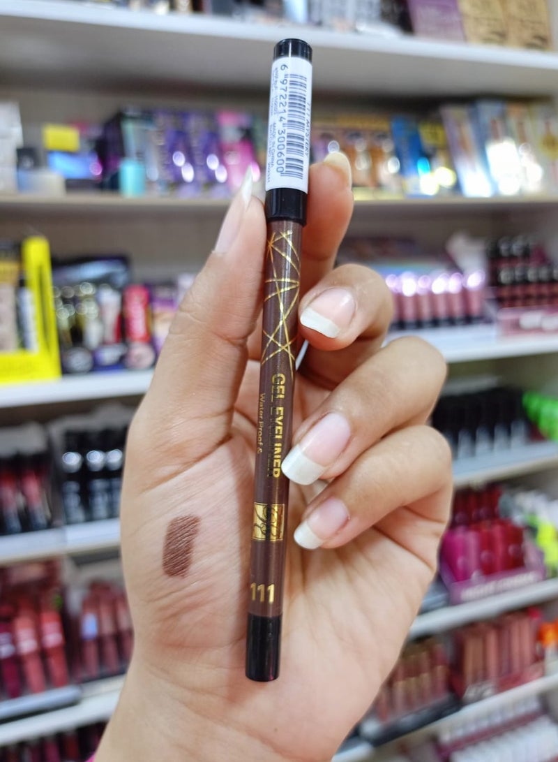 ROSE BERRY RoseBerry Long Lasting Waterproof Eyeliner Pencil - 111 ( brown )  - Image 1