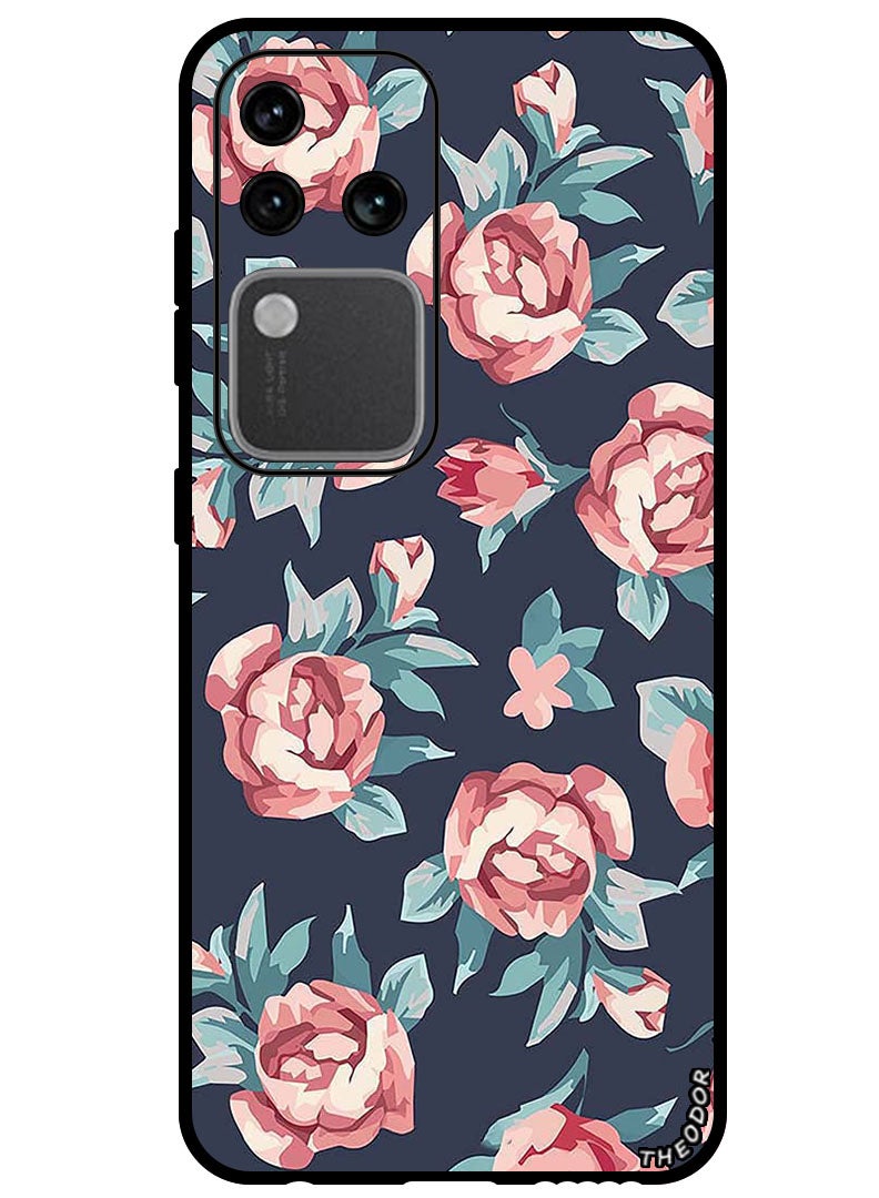 Theodor Protective Case Anti Scratch Shock Proof Bumper Cover For Vivo S18 Pro Flowers 1 (2) - Image 1