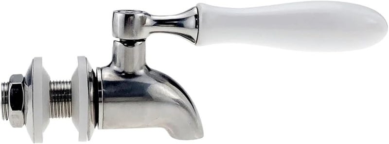 6 قطع صنبور بلاستيكي للبيرة مع صمام فلتر موزع للحنفية لزجاجة النبيذ الجرة البرميل خزان المياه - Image 1