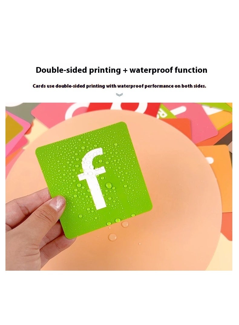 Children's Cognitive Cards Cartoon English Flash Cards Learning Education Enlightenment Early Education Cards - Image 4