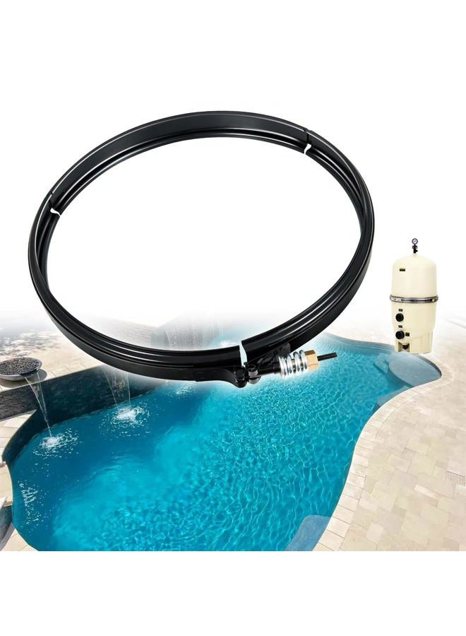 AUTOBABA 190003 Tension Control Clamp Kit Compatible with Pentair Pool and Spa Filter FNS Plus Clean & Clear Plus & Quad DE Filters Stainless Steel Pool Filter 23-1/4" Length Black - Image 1
