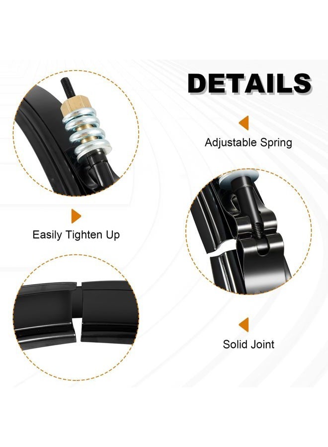 AUTOBABA 190003 Tension Control Clamp Kit Compatible with Pentair Pool and Spa Filter FNS Plus Clean & Clear Plus & Quad DE Filters Stainless Steel Pool Filter 23-1/4" Length Black - Image 4