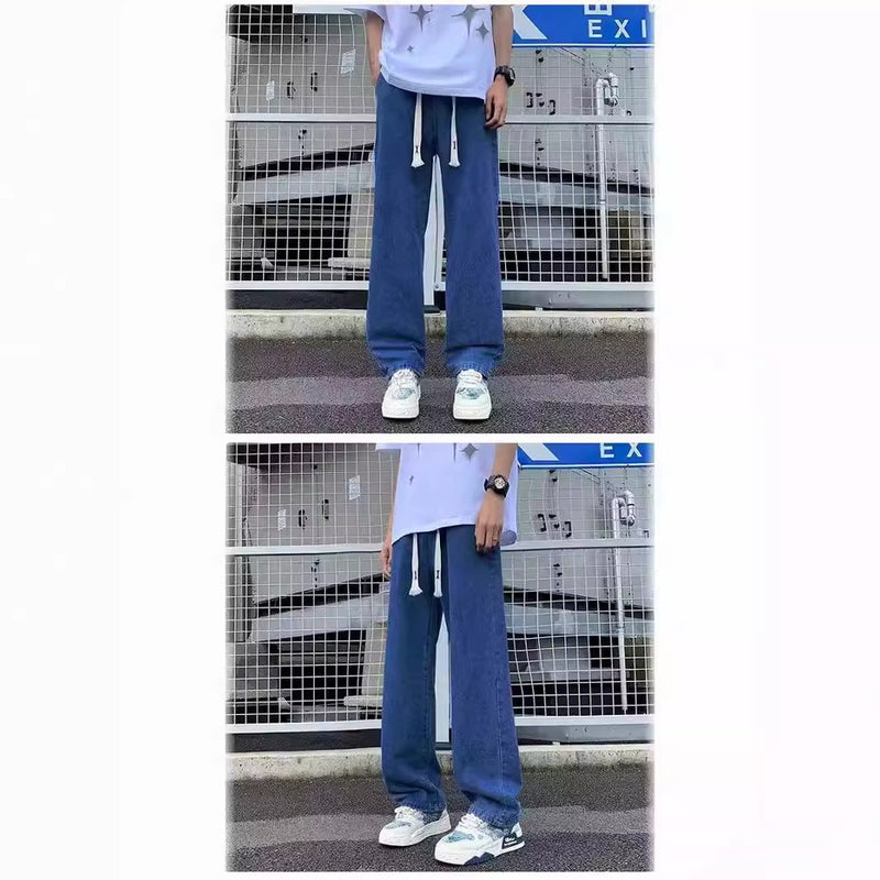 Unisex Casual Daily Denim Jeans - Image 3