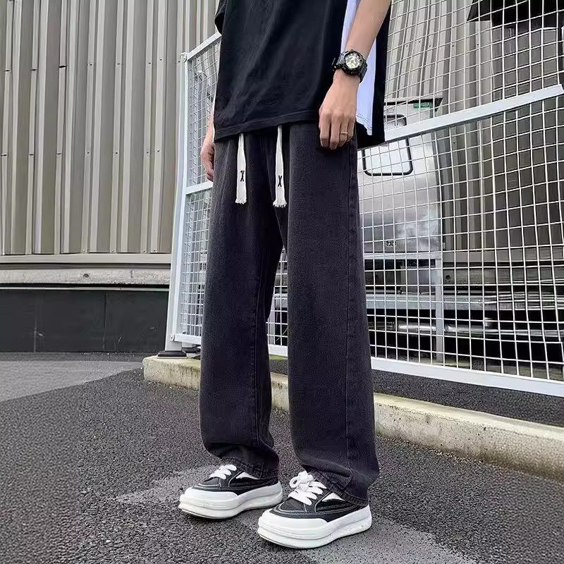 Unisex Casual Daily Denim Jeans - Image 2