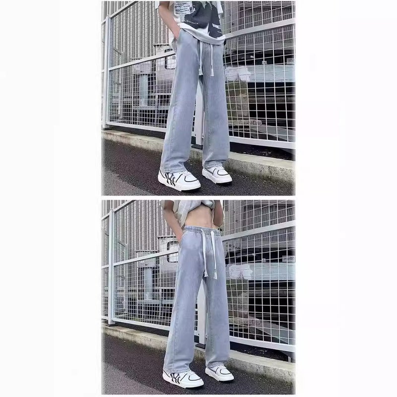 Unisex Casual Daily Denim Jeans - Image 5