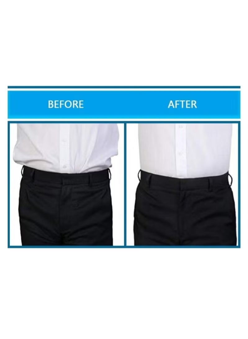 Mens Shirt Stays Holder Garters Adjustable Elastic Shirt Holder Straps - Image 3