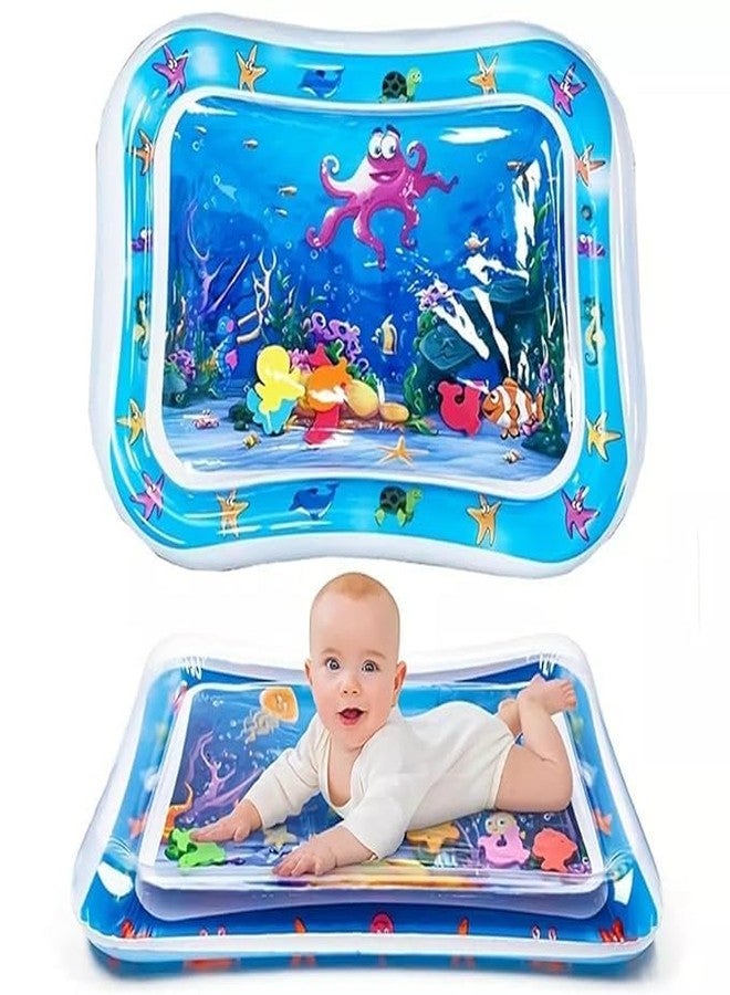 DORLANK Tummy Time Water Mat for Babies | Sensory Play Gym for 6-12 Months | Newborn Baby Essentials | Water-Filled Activity Mat | Baby Gifts | Pack of 1 - Image 1