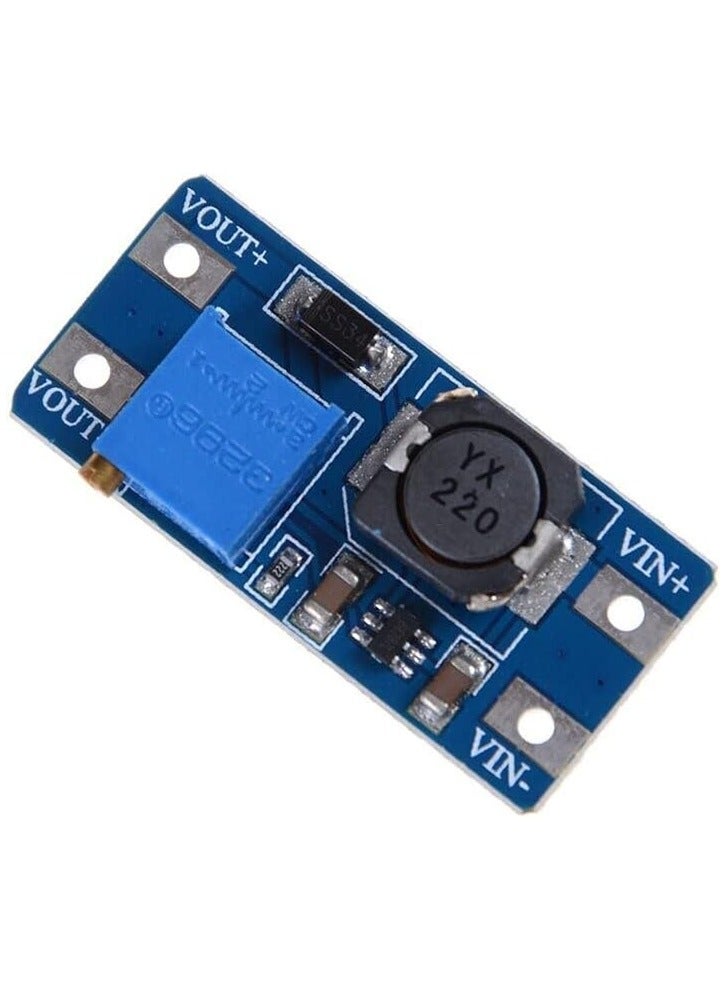 SOLDOUT Boost Module DC-DC Step Up Converter Booster Power Supply Module Step-up Board MAX Input 3V/5V to 5V/9V/12V/24V Adjustable - Image 1
