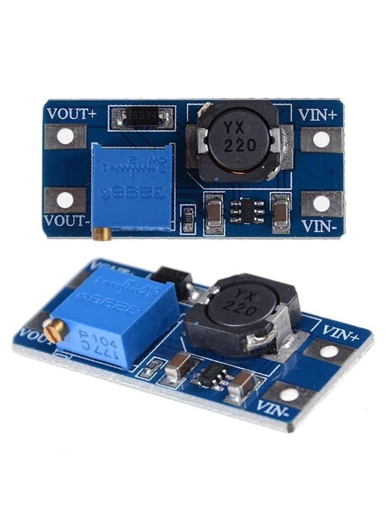 SOLDOUT Boost Module DC-DC Step Up Converter Booster Power Supply Module Step-up Board MAX Input 3V/5V to 5V/9V/12V/24V Adjustable - Image 3