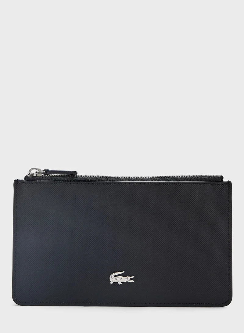 LACOSTE Logo Detailed Flap Over Purse