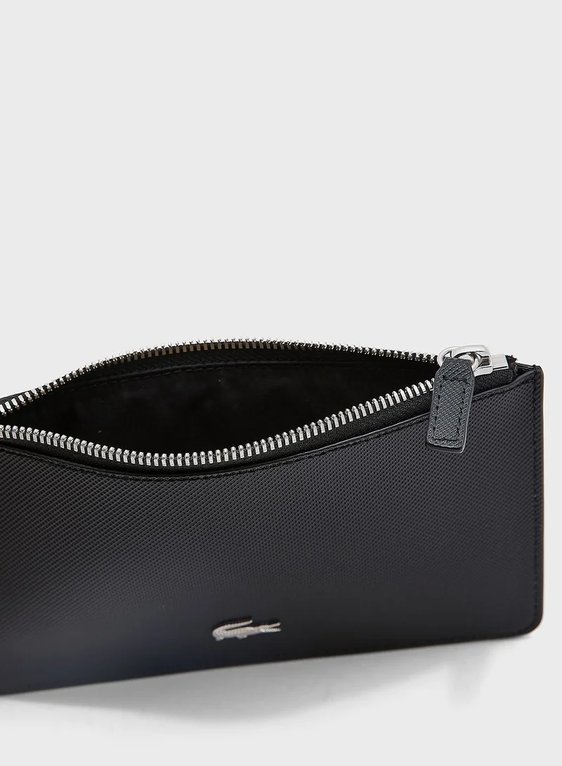 LACOSTE Logo Detailed Flap Over Purse