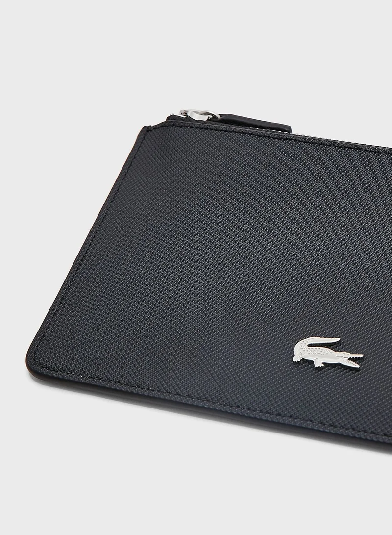 LACOSTE Logo Detailed Flap Over Purse