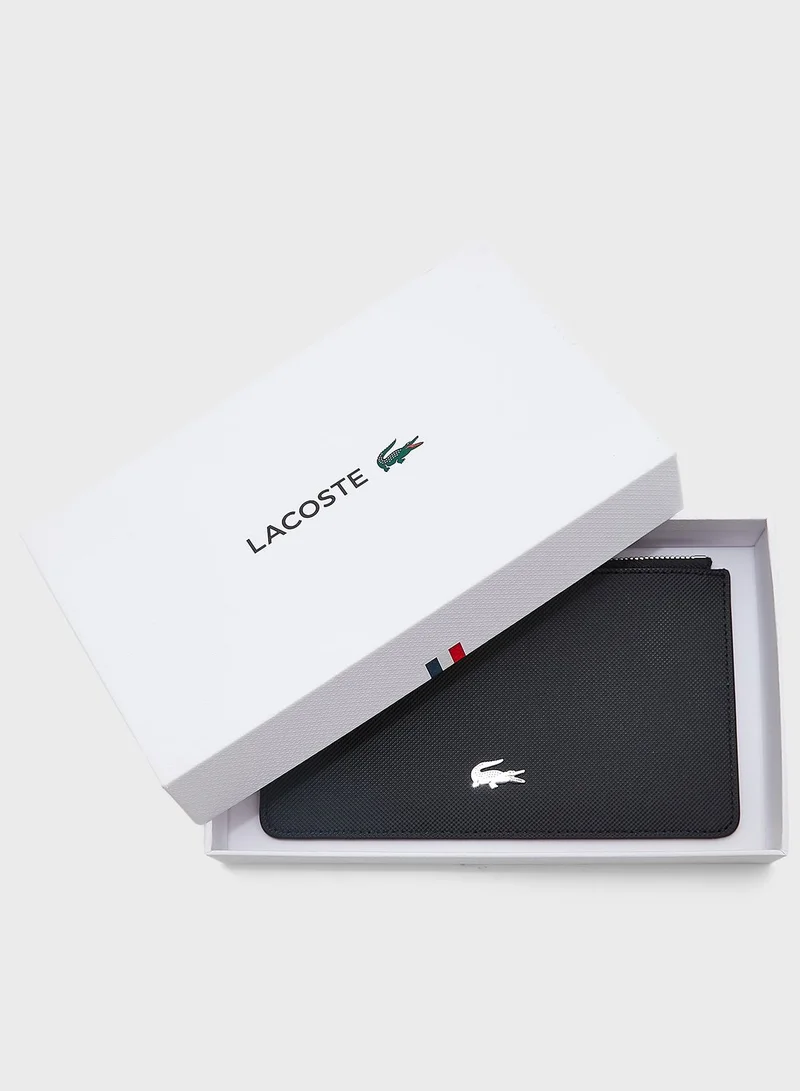 LACOSTE Logo Detailed Flap Over Purse