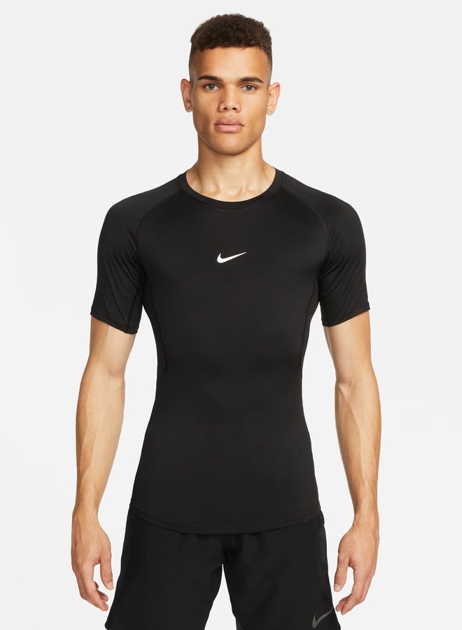 Nike Men’S Nike Pro Dri-Fit Tight Short-Sleeve Top - Image 1