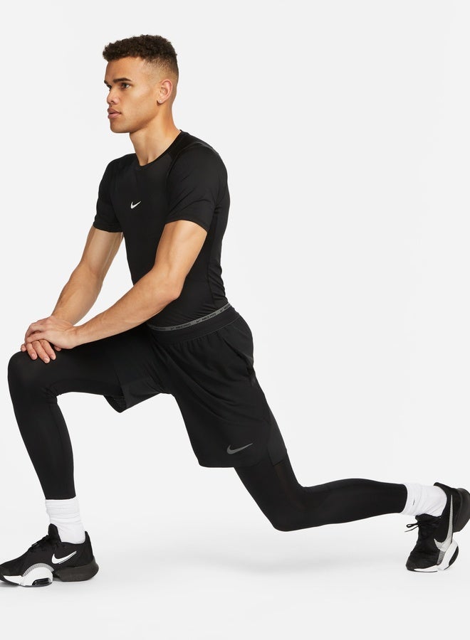 Nike Men’S Nike Pro Dri-Fit Tight Short-Sleeve Top - Image 5