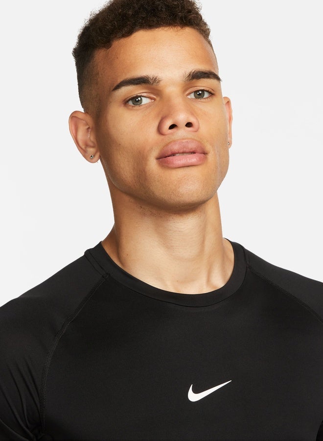 Nike Men’S Nike Pro Dri-Fit Tight Short-Sleeve Top - Image 3