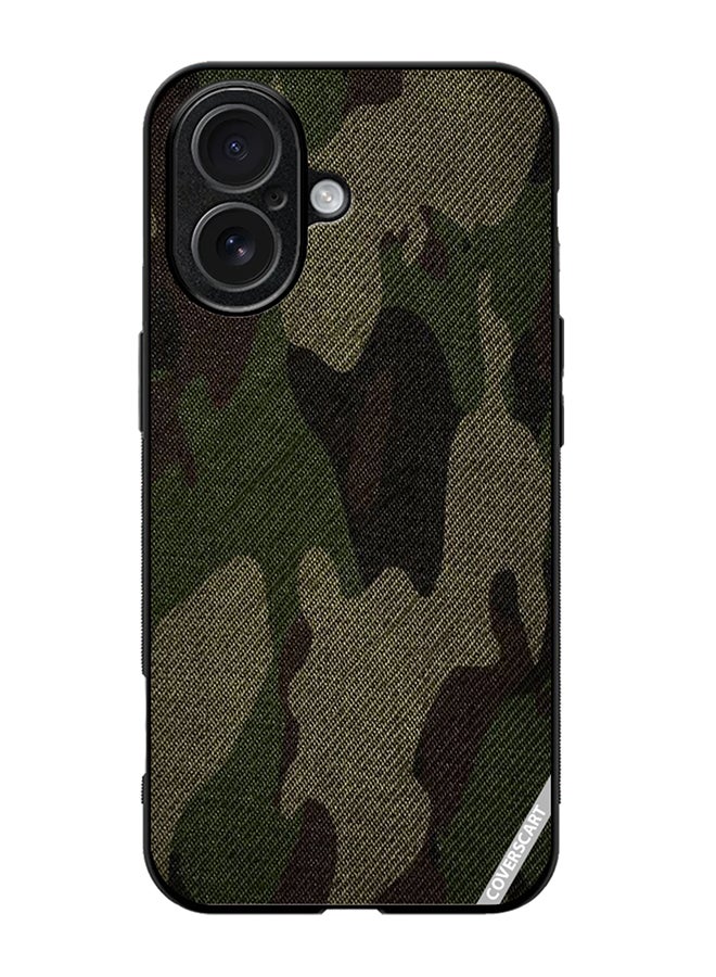 COVERSCART Protective Case Cover For Apple iPhone 17 Camouflage-Style Design Multicolour