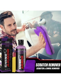Generic Car Scratch Remover - Polishing Agent with Sponge Car Scratch Repair Liquid | Professional Scratch Repair Polishing Liquid for Dashboard and Bumpers  - Image 3