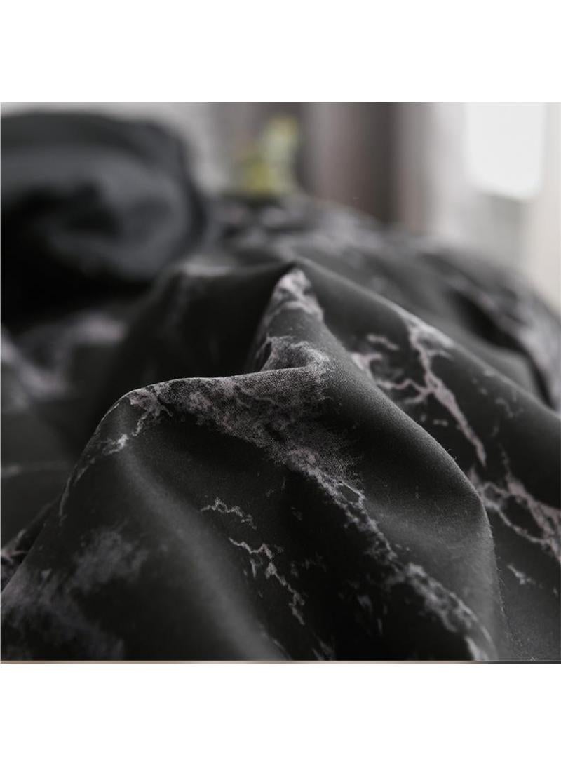 Y&D 3-Piece Marble Patterned Bed Sheets Mattresses Breathable Mattress Cover  - Image 3
