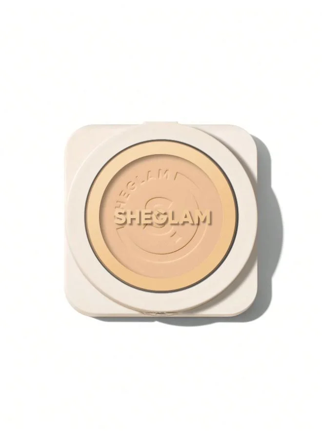 شيجلام Skin-Focus High Coverage Powder Foundation-Porcelain
