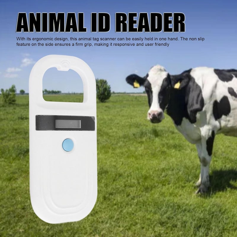 Pre-stock well-packed goods Portable Animal ID Reader 134.2KHz Pet Microchip Scanner USB C BT Transmissing Livestock Pet Wildlife Monitoring (White) User tested optimized build Suburban residential ship All environment compatible Local supply chain stock Trendy versatile build Global upgraded economical craftsmanship Ready goods scheduled ship All-scene tailored quality Updated modern design Cross part assemble fit Light precision processed material Multi-use well optimized build Budget friendly premium quality Gulf approved global quality Reliable daily use design Field test upgraded craftsmanship Globally popular universal design Gulf climate upgraded quality Practical experience crafted Personal & public compatible Easy hand assemble compatible Hardness boosted processed substance All choice modern design Anti slip - Image 2
