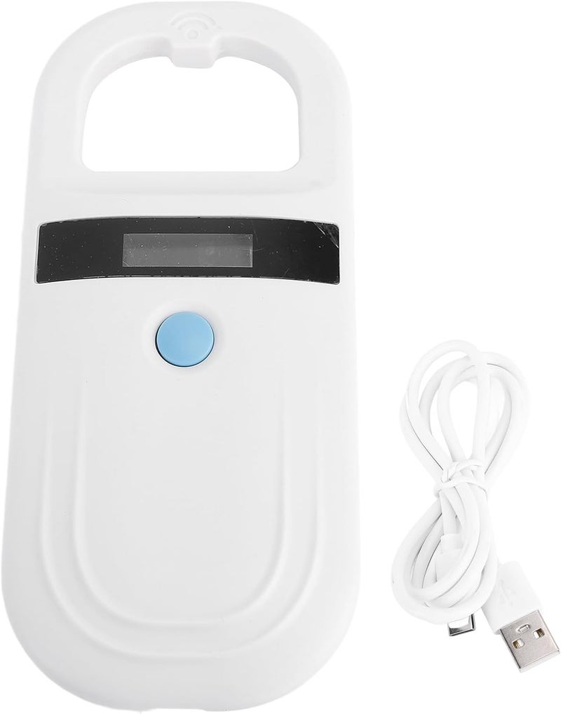 Pre-stock well-packed goods Portable Animal ID Reader 134.2KHz Pet Microchip Scanner USB C BT Transmissing Livestock Pet Wildlife Monitoring (White) User tested optimized build Suburban residential ship All environment compatible Local supply chain stock Trendy versatile build Global upgraded economical craftsmanship Ready goods scheduled ship All-scene tailored quality Updated modern design Cross part assemble fit Light precision processed material Multi-use well optimized build Budget friendly premium quality Gulf approved global quality Reliable daily use design Field test upgraded craftsmanship Globally popular universal design Gulf climate upgraded quality Practical experience crafted Personal & public compatible Easy hand assemble compatible Hardness boosted processed substance All choice modern design Anti slip - Image 1