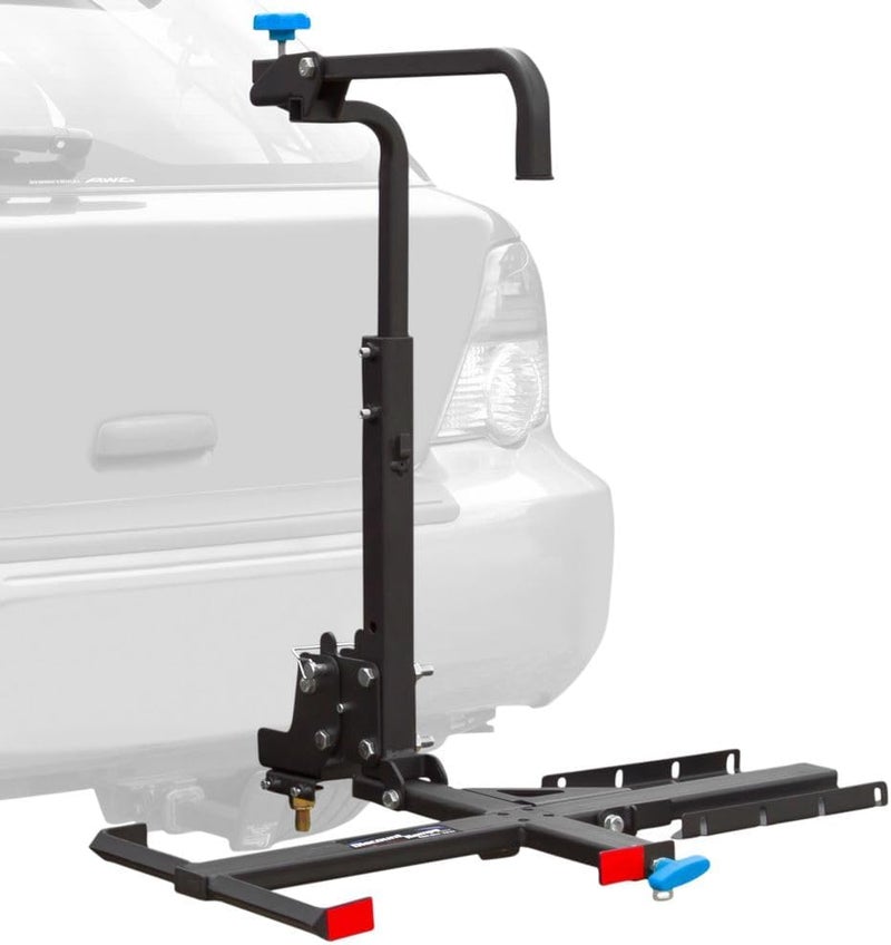 Silver Spring Foldable Manual Wheelchair Carrier Platform with Hitch Ball Mount, and Tilt Feature for Easy Roll-On Loading, 100 lb. Weight Capacity - Image 4