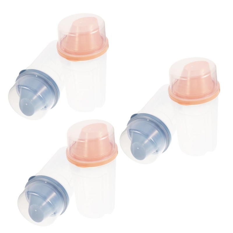 2 Pack Reusable Empty Shampoo Bottles For Laundry Storage Liquid Dispensers - Image 2