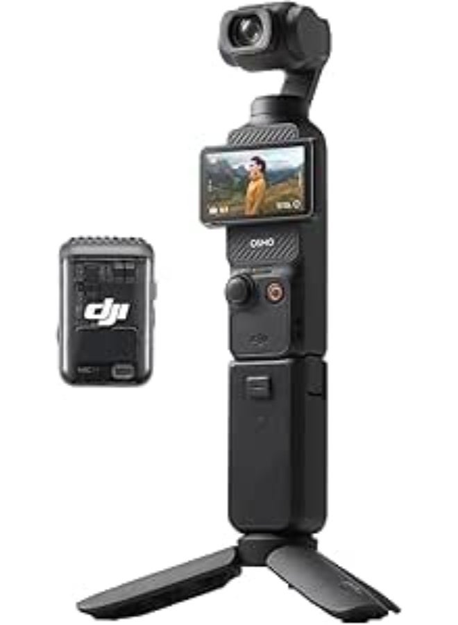 DJI Osmo Pocket 3 Creator Combo | 4K Stabilized Gimbal Camera | 1-Inch CMOS Sensor | Rotating Touchscreen | Vlogging & Content Creation Kit - Image 1