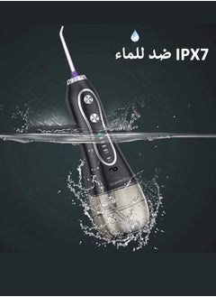 KinseiBeauty Water Dental Flosser for Teeth Cleaning, Dental Oral Irrigator with 5 Modes, 5 Jet Nozzles, 1 Toothbrush Head,  IPX7 Waterproof, 300ML Water Tank  - Image 2