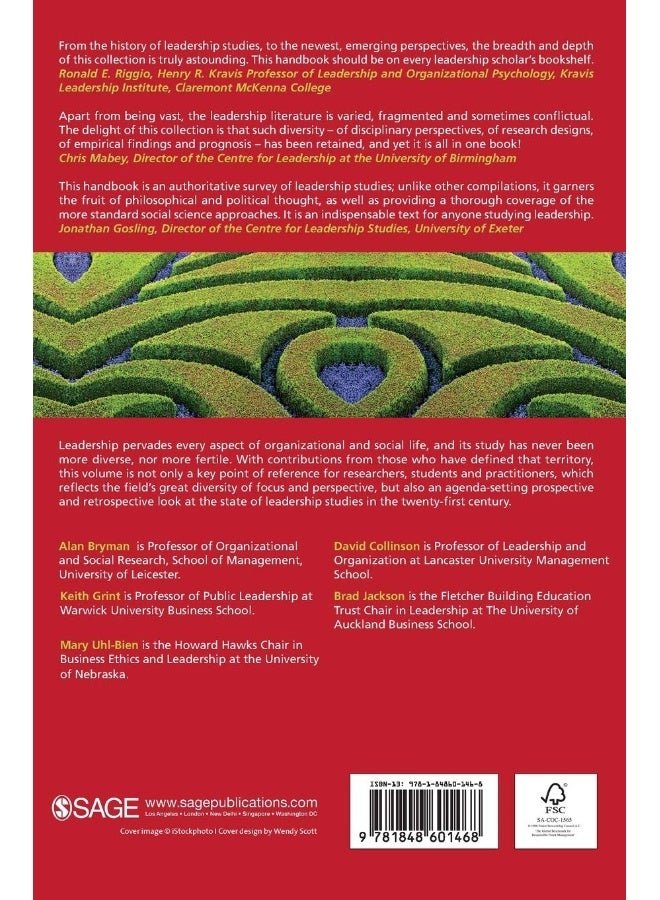 The SAGE Handbook of Leadership