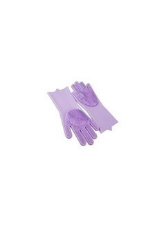 Spaceshoop Magic Silicone Dish Washing Gloves Multicolor One Size  - Image 1