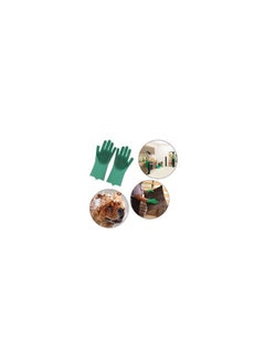 Spaceshoop Magic Silicone Dish Washing Gloves Multicolor One Size  - Image 5