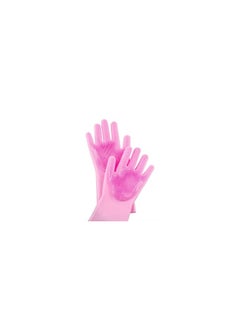 Spaceshoop Magic Silicone Dish Washing Gloves Multicolor One Size  - Image 4