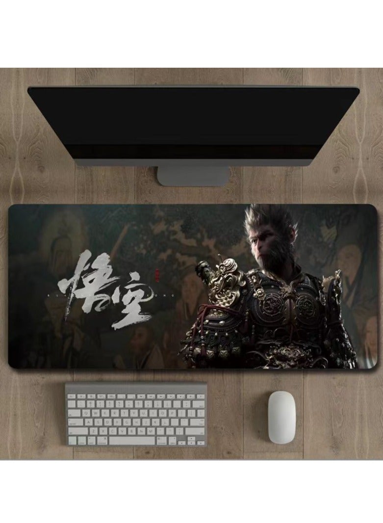 General Black Myth Goku Game Mouse Pad Peripheral Large Poster Black Goku Internet Cafe Gaming Mouse Pad  - Image 2
