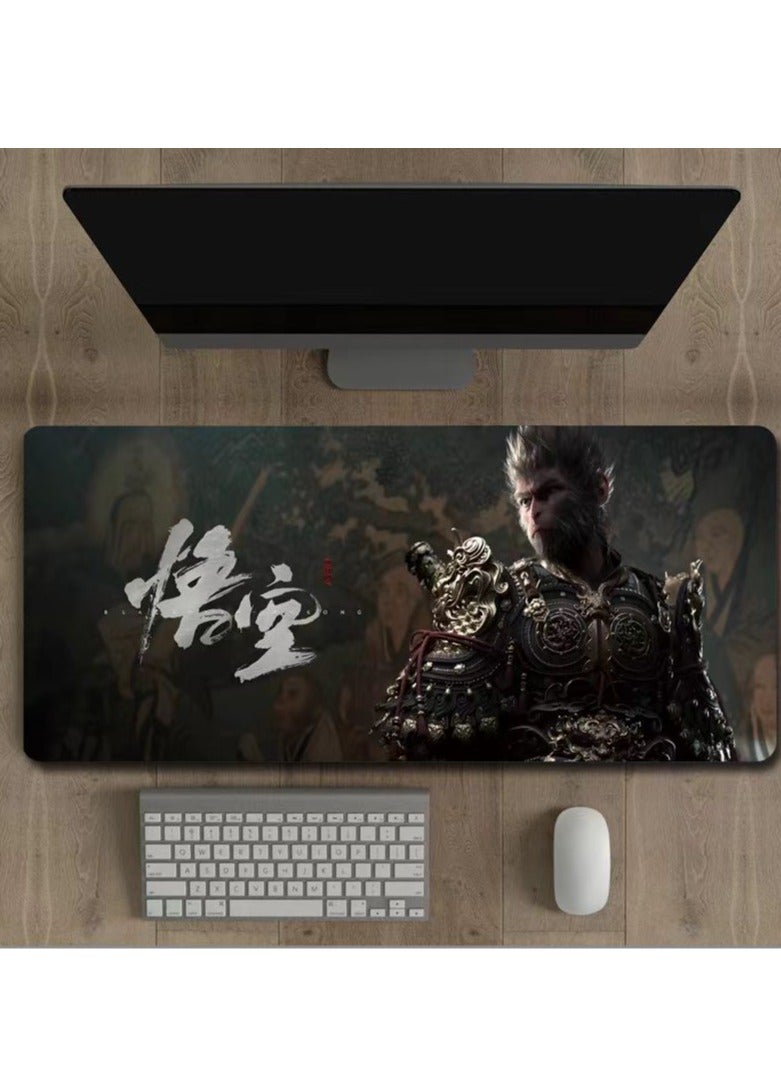 General Black Myth Goku Game Mouse Pad Peripheral Large Poster Black Goku Internet Cafe Gaming Mouse Pad  - Image 3