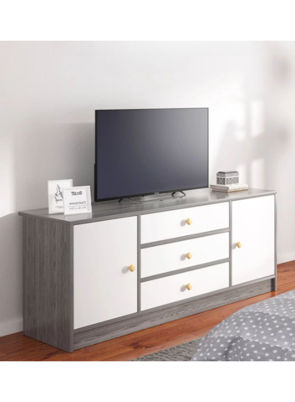 Tv Table Riyadh GoldenLike TV Table, TV Cabinet TV Stand with Storage and Drawers ...