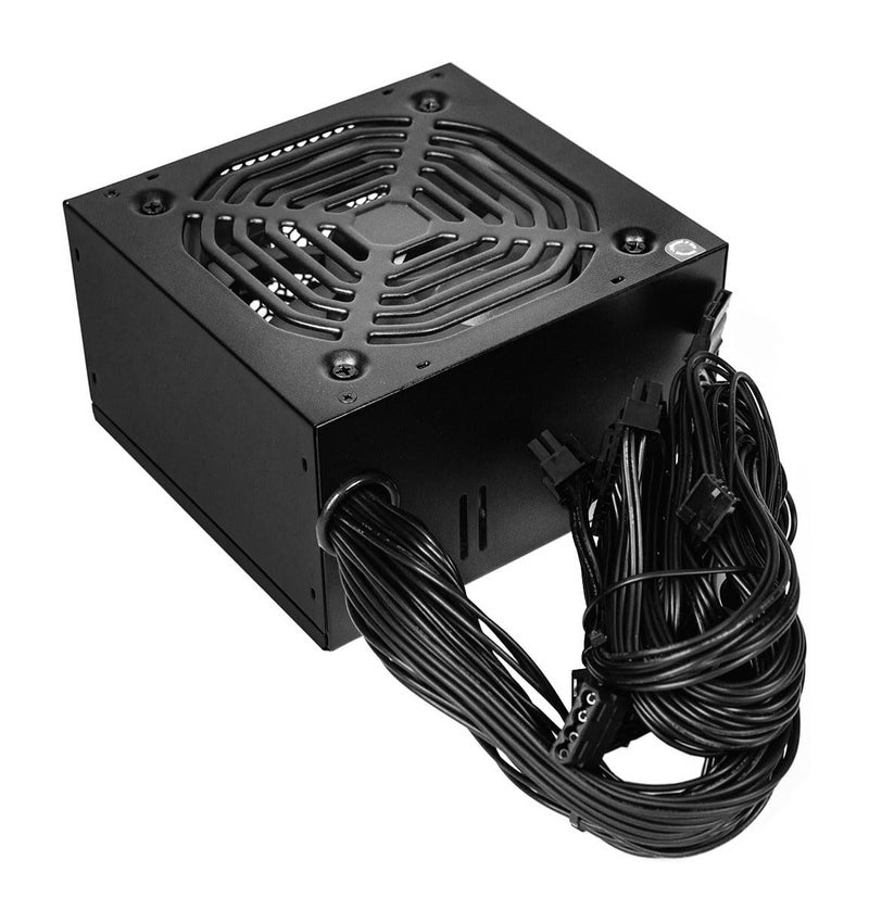 APEVIA مزود طاقة Apevia RAPTOR500W رابتور 500 واط ATX مع مروحة سوداء 120 مم - Image 2