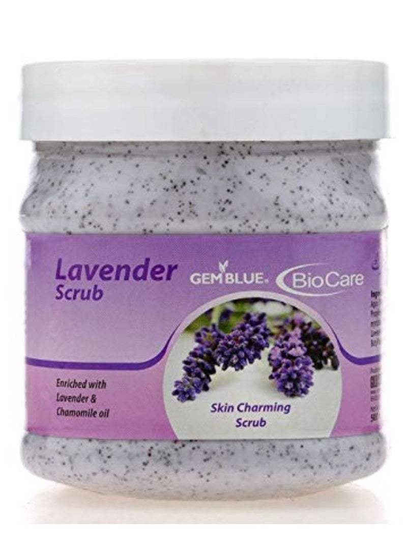 جمبلو بيو كير مقشر آمن وطبيعي بخلاصة اللافندر وزيت البابونج 500 مل