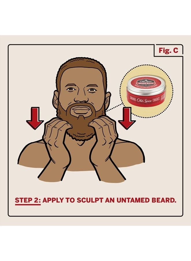 Old Spice - , Beard Balm for Men, 2.22 fl oz - Image 1