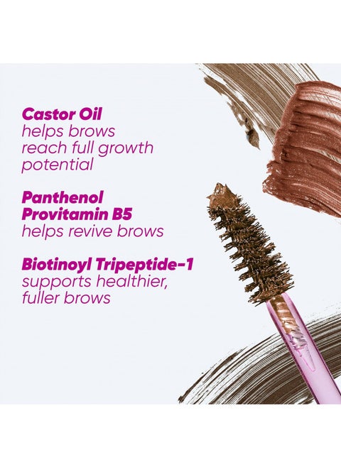 Kosas Air Brow Tinted Gel with Clean, Vegan Ingredients for Fluffy, Full and Healthy Brows, Longwear (Auburn)
