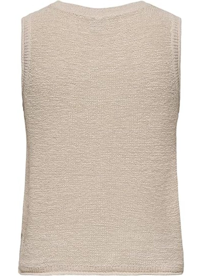 ONLY ONLSUNNY O-NECK TANK TOP KNT NOOS - Image 2