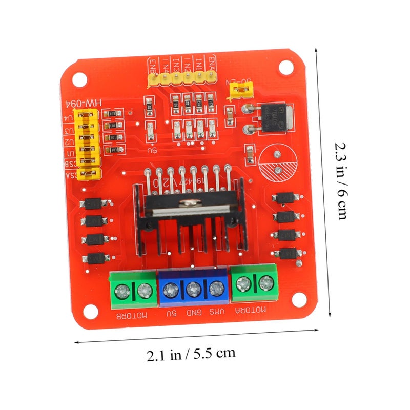 Dual H Bridge DC Stepper Motor Driver Module Board for DIY Robotics CNC Control - Image 3