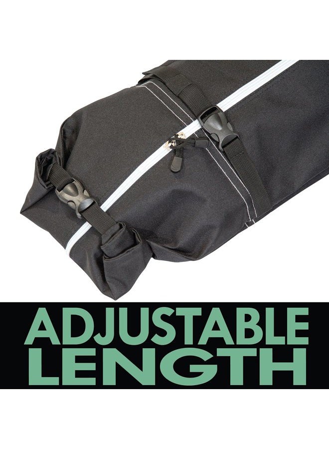 Athletico Two-Piece Ski and Boot Bag Combo | Store & Transport Skis Up to 200 CM and Boots Up To Size 13 | Includes 1 Ski Bag & 1 Ski Boot Bag (Black) - Image 3