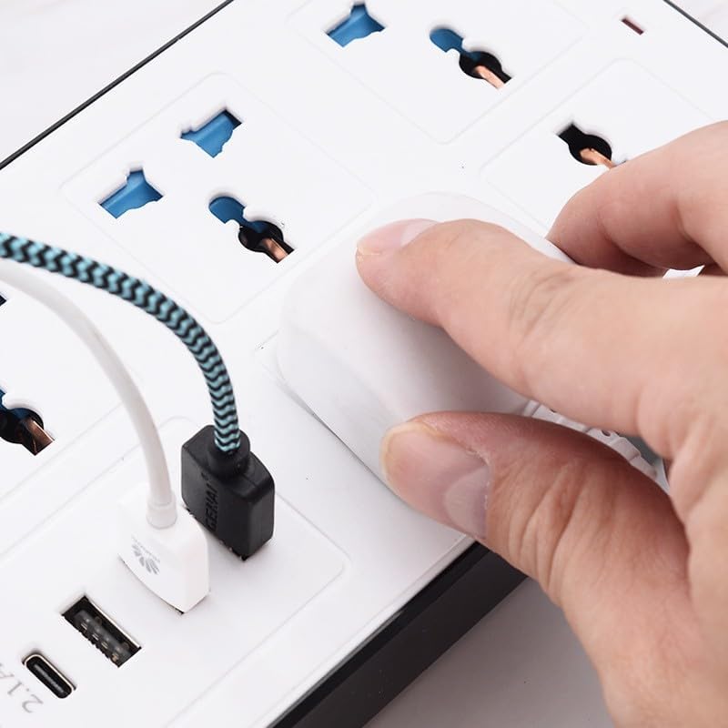 10 in1 Socket Extension, 6-Way Power Strip Extension Cord (5 Meters) – 2000W Heavy Duty Socket with 2 USB Ports and 1 Type-C (3.4A Auto-ID), Anti-Static & Surge Protection for Home & Office - Image 4