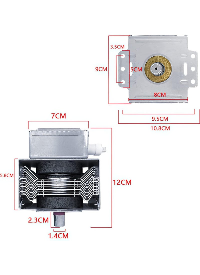 Generic Magnetron M24FC-610A Compatible with Galanz and GE WB27X11126 Microwave Oven Magnetron Repair Parts Replace M24FB-610A  - Image 3