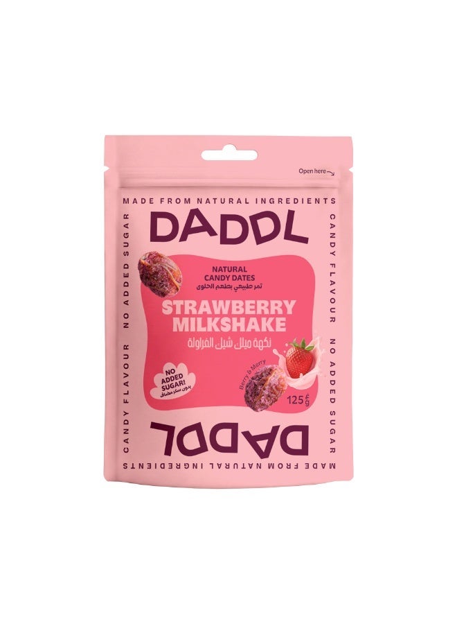 Strawberry Milkshake Candy Dates