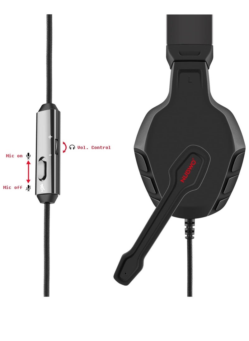 NUBWO - U3 E-Sports Gaming Wired Computer Headset - Image 1